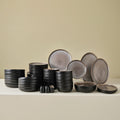 Earth Collection Mercure — 59-Piece Stoneware Set for 12