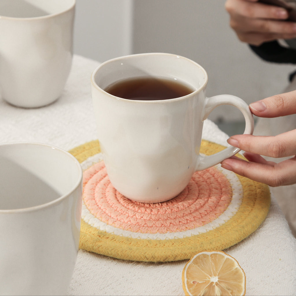 Pearl White Organic Mug Set