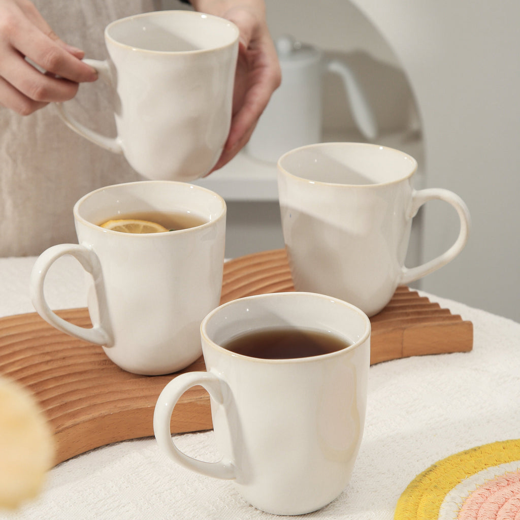 Pearl White Organic Mug Set