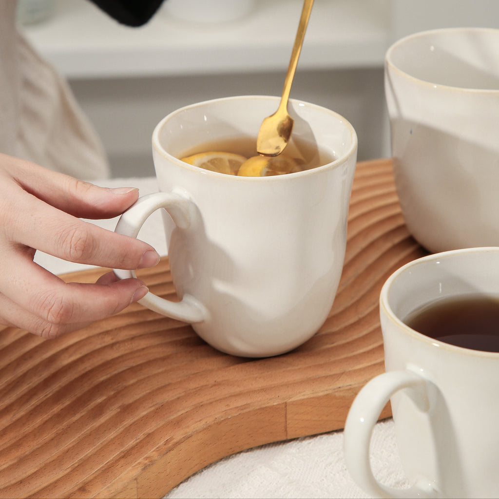 Pearl White Organic Mug Set