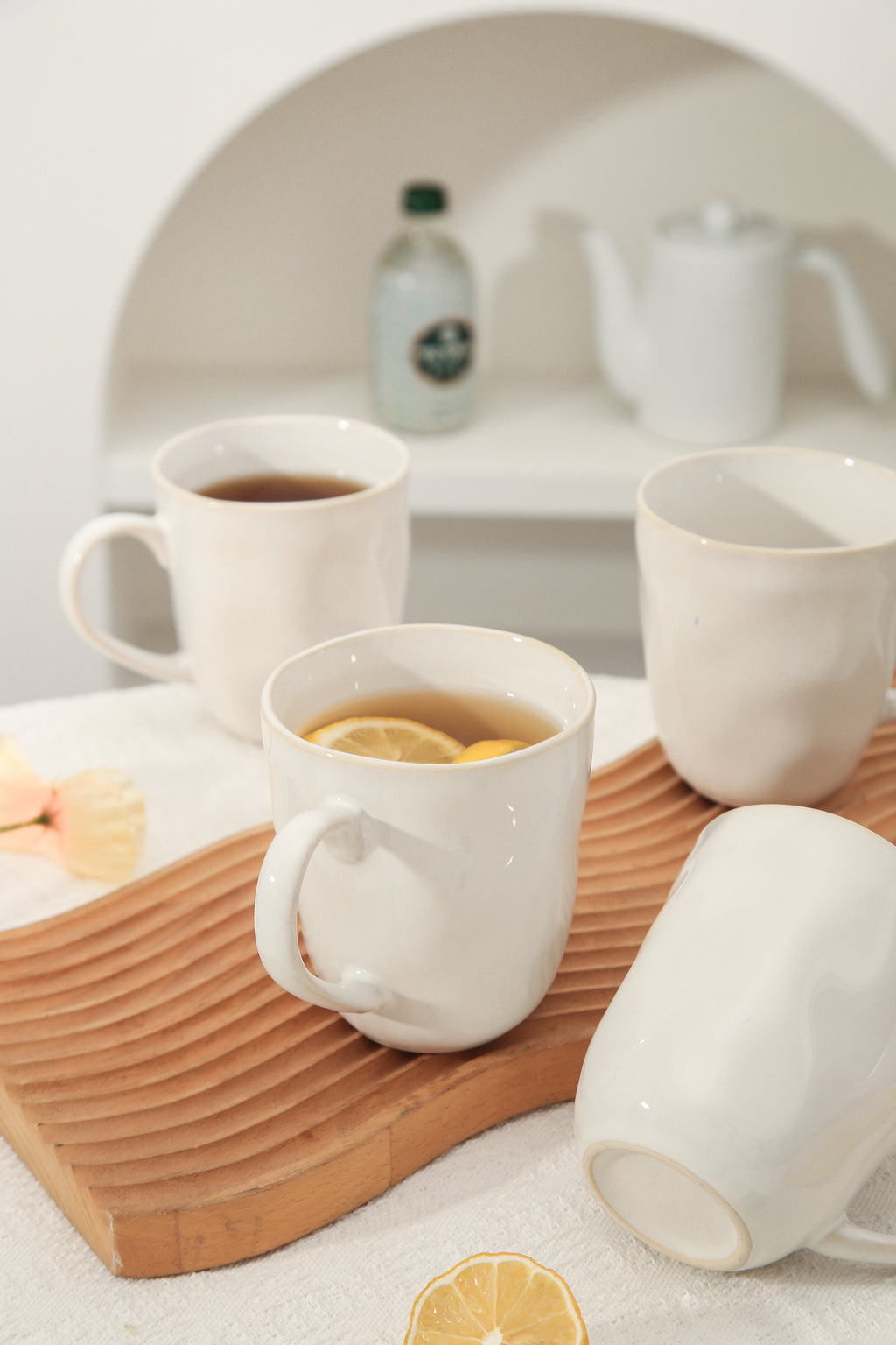 Pearl White Organic Mug Set