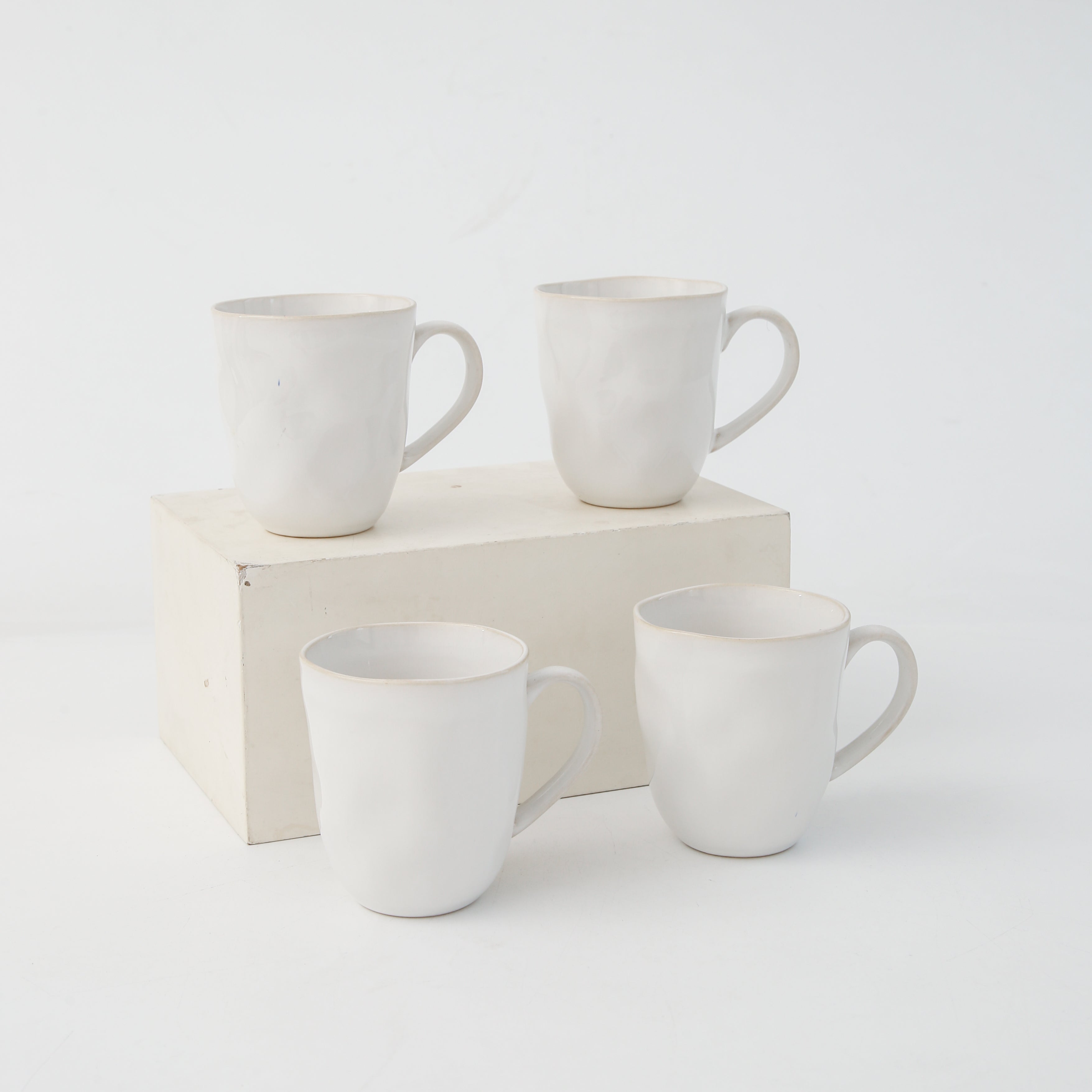 Pearl White Organic Mug Set