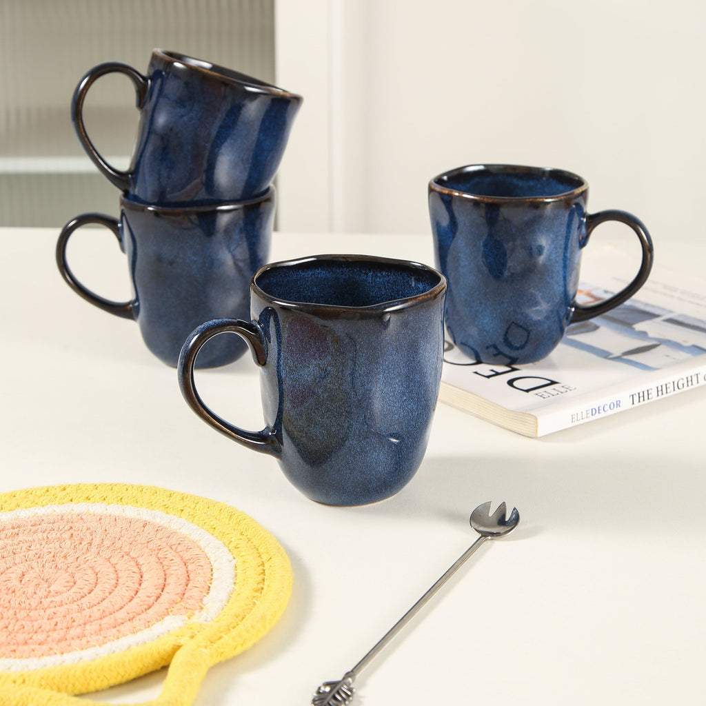 Ocean Blue Organic Mug Set