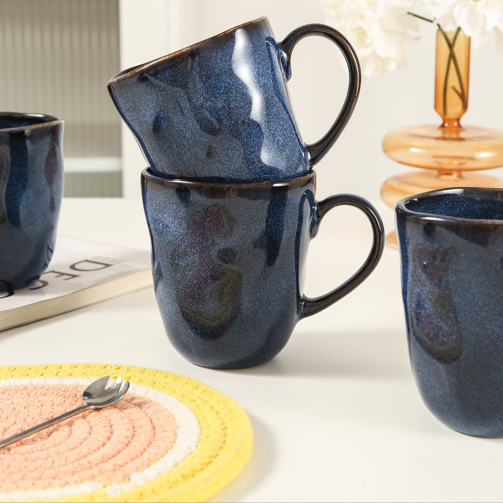Ocean Blue Organic Mug Set