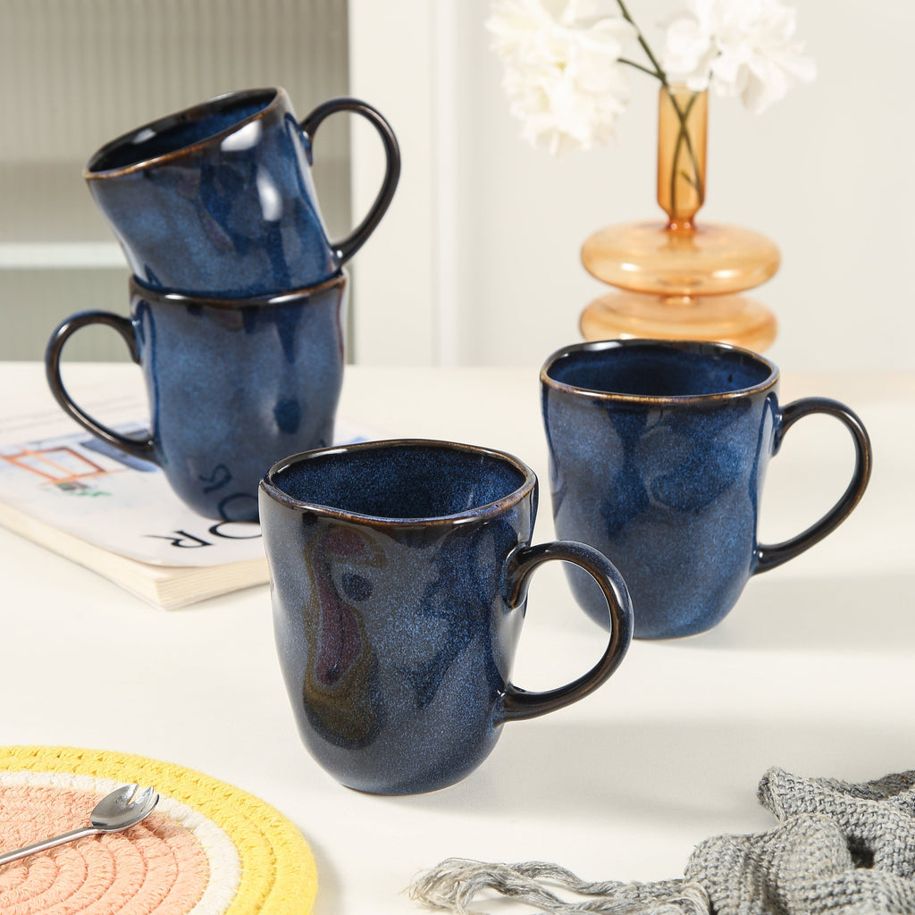 Ocean Blue Organic Mug Set