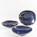 Ocean Blue Organic Deep Plate Set