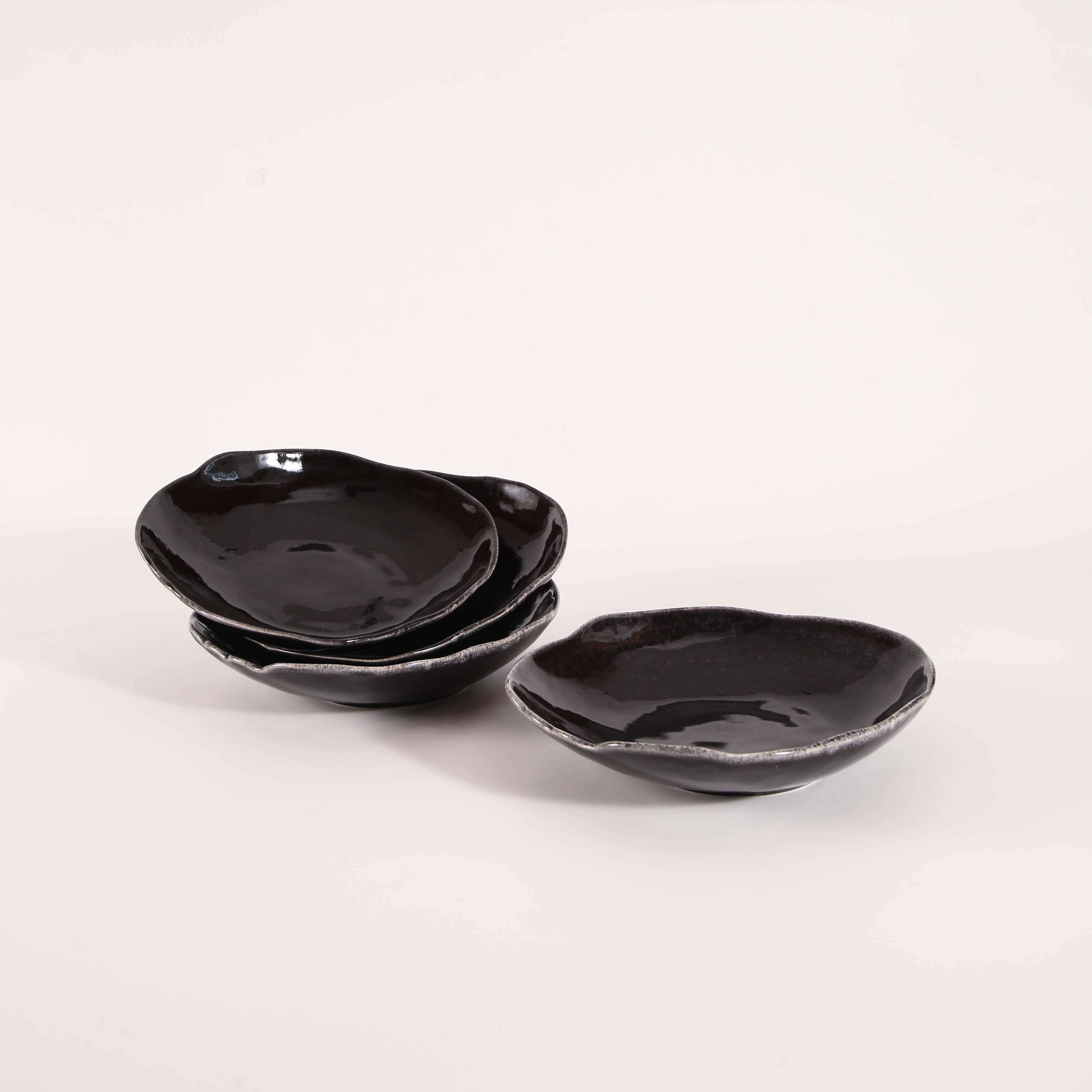 Imperial Onyx Organic Deep Plate Set