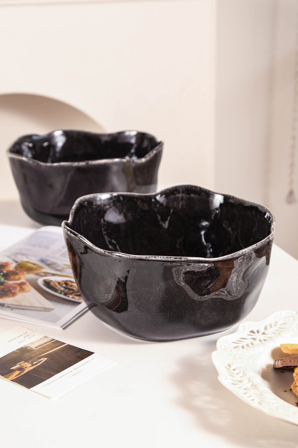Imperial Onyx Organic Deep Bowl Set