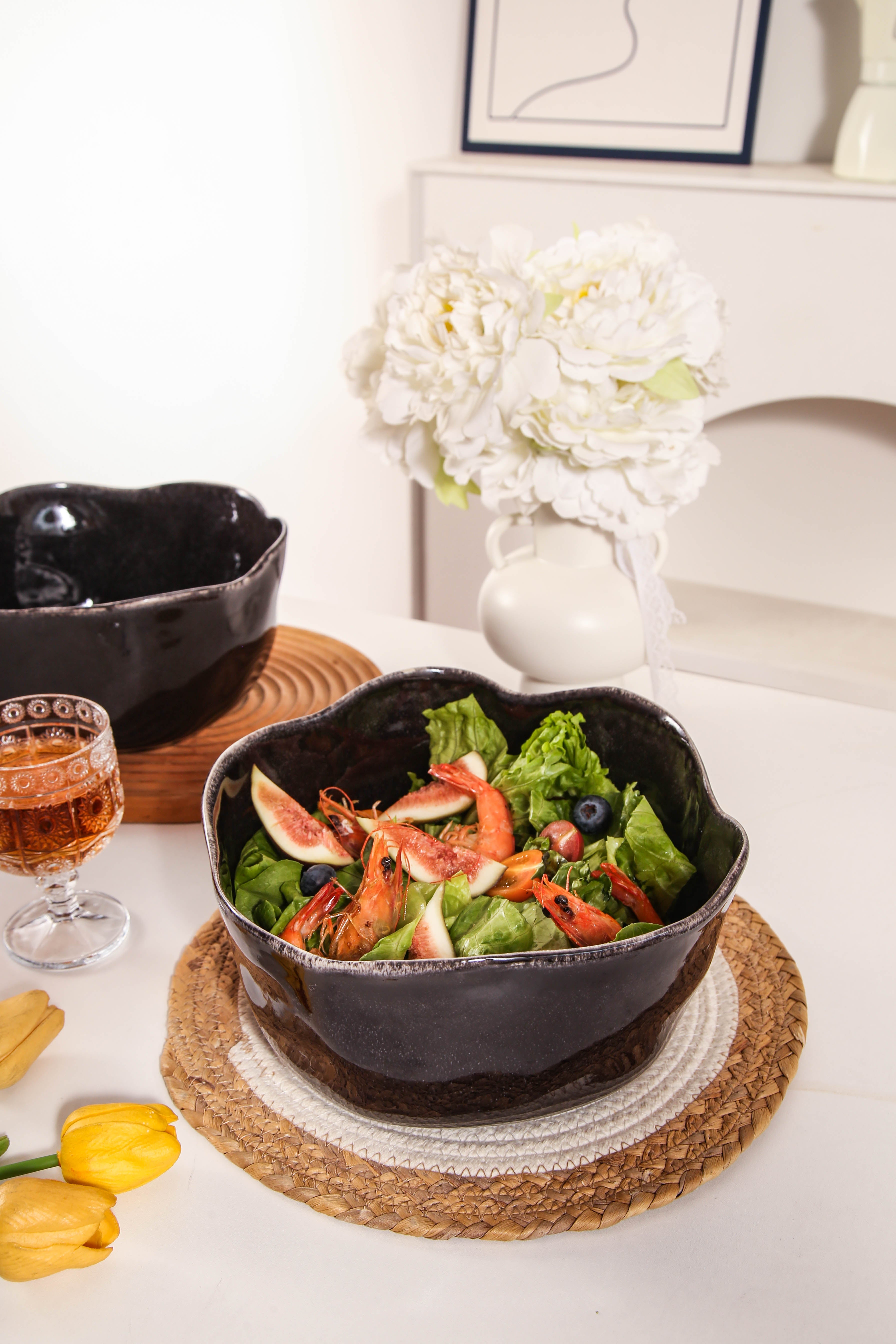Imperial Onyx Organic Deep Bowl Set