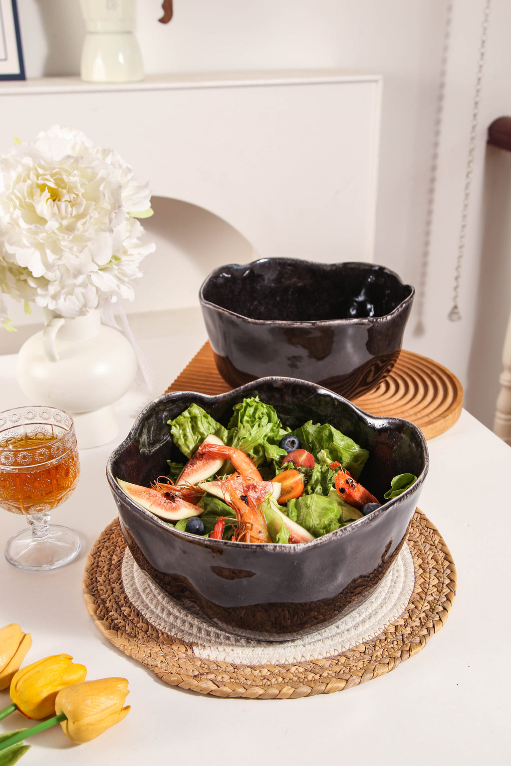 Imperial Onyx Organic Deep Bowl Set