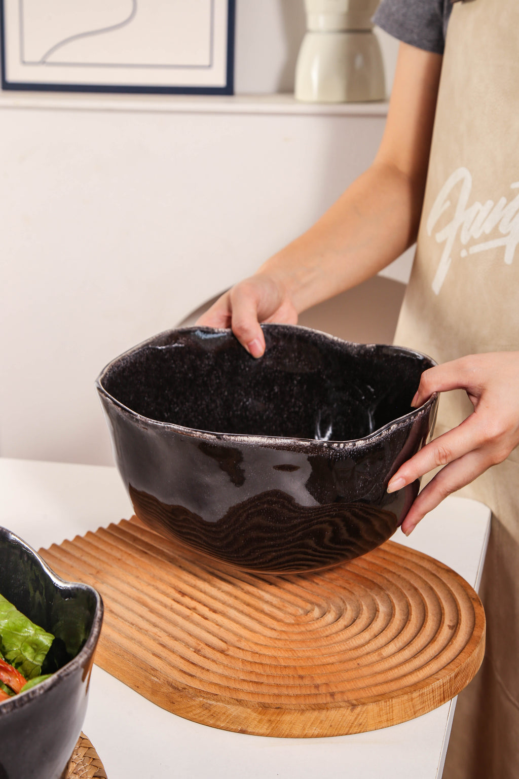 Imperial Onyx Organic Deep Bowl Set